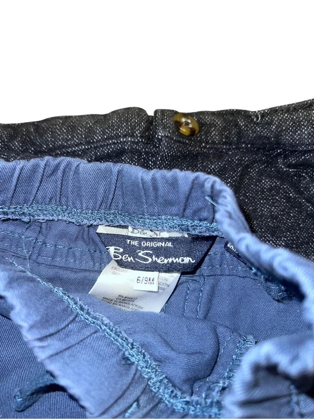 Old Navy baby jeans & short bundle - Black, Navy, Light Blue, Dark Blue